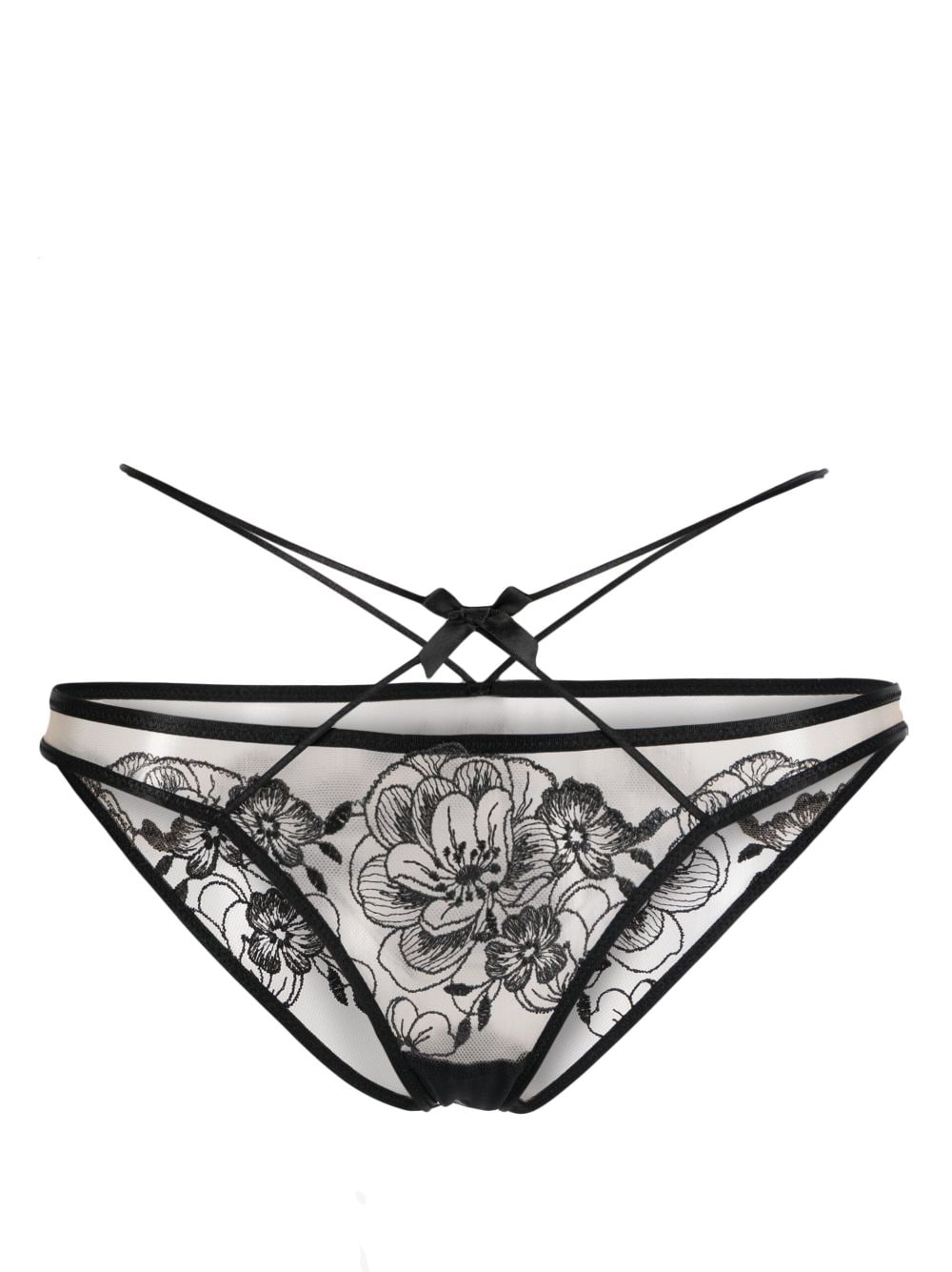 Agent Provocateur Kalia Tulle Briefs - Farfetch