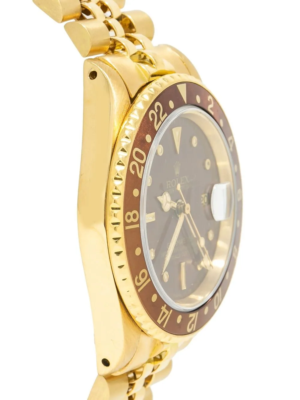 Pre-owned Rolex Gmt Master 40mm In Brown