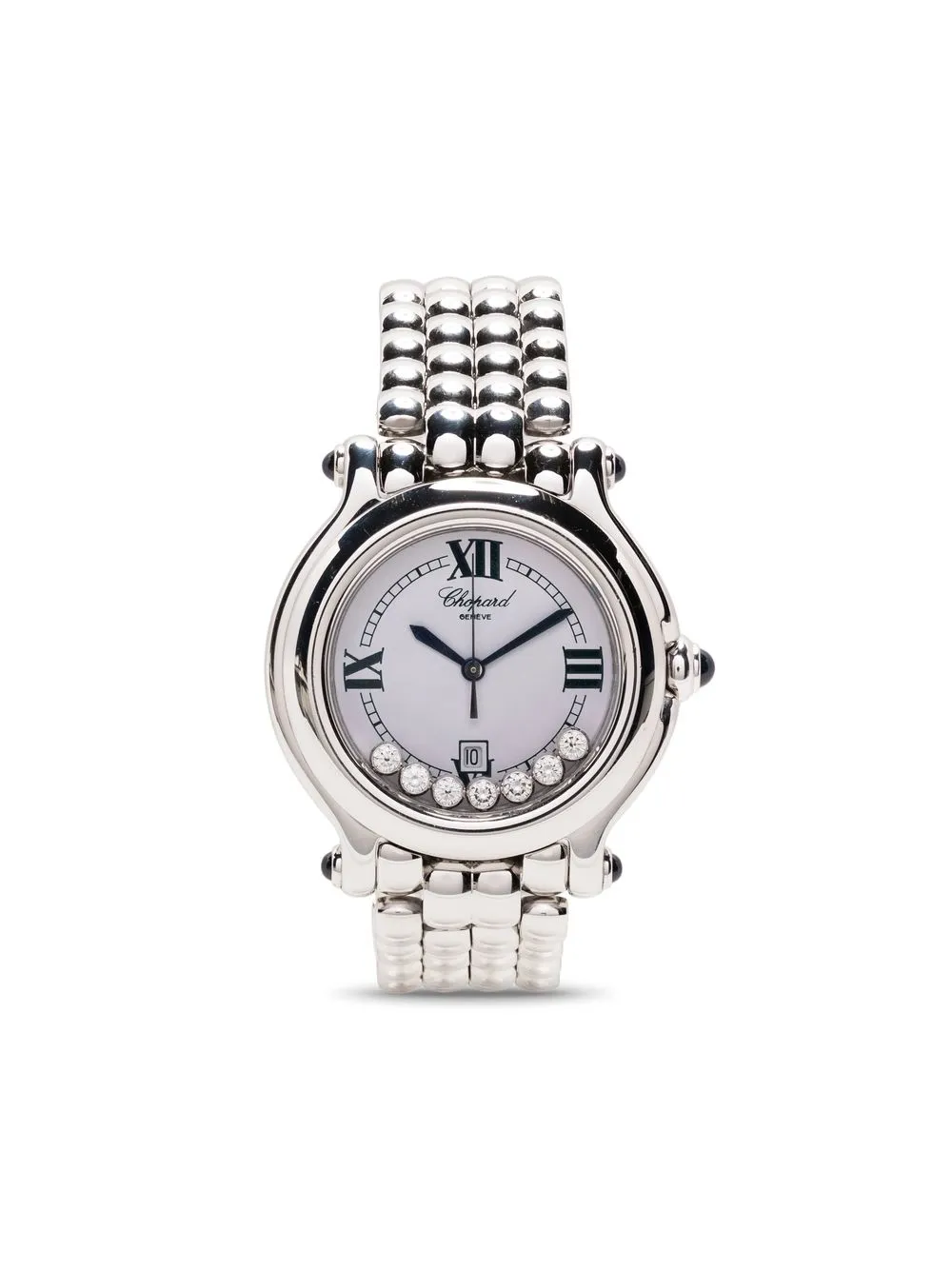 

Chopard Pre-Owned 2000s pre-owned Happy 30mm - Silver