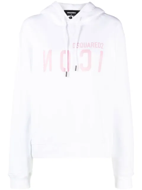 DSQUARED2 Icon logo-print hoodie Women