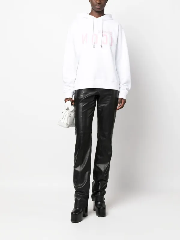DSQUARED2 ディースクエアード Icon パーカー | ホワイト | FARFETCH JP
