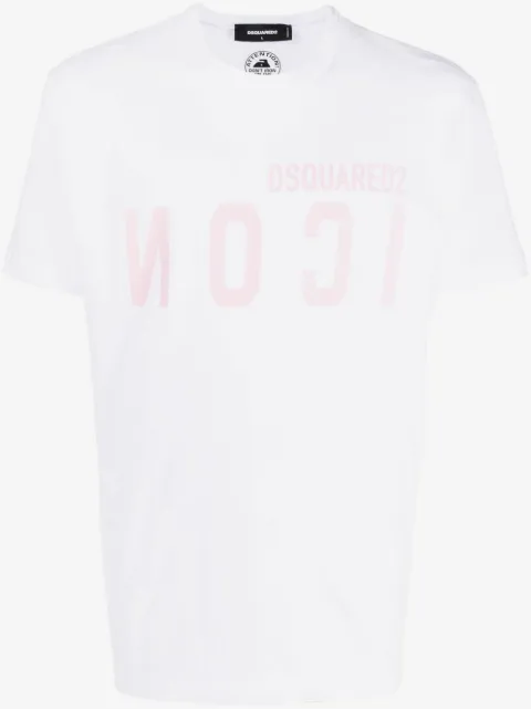DSQUARED2 mirrored-logo T-shirt