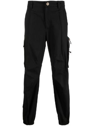 Versace vertical-stripe Tailored Trousers - Farfetch