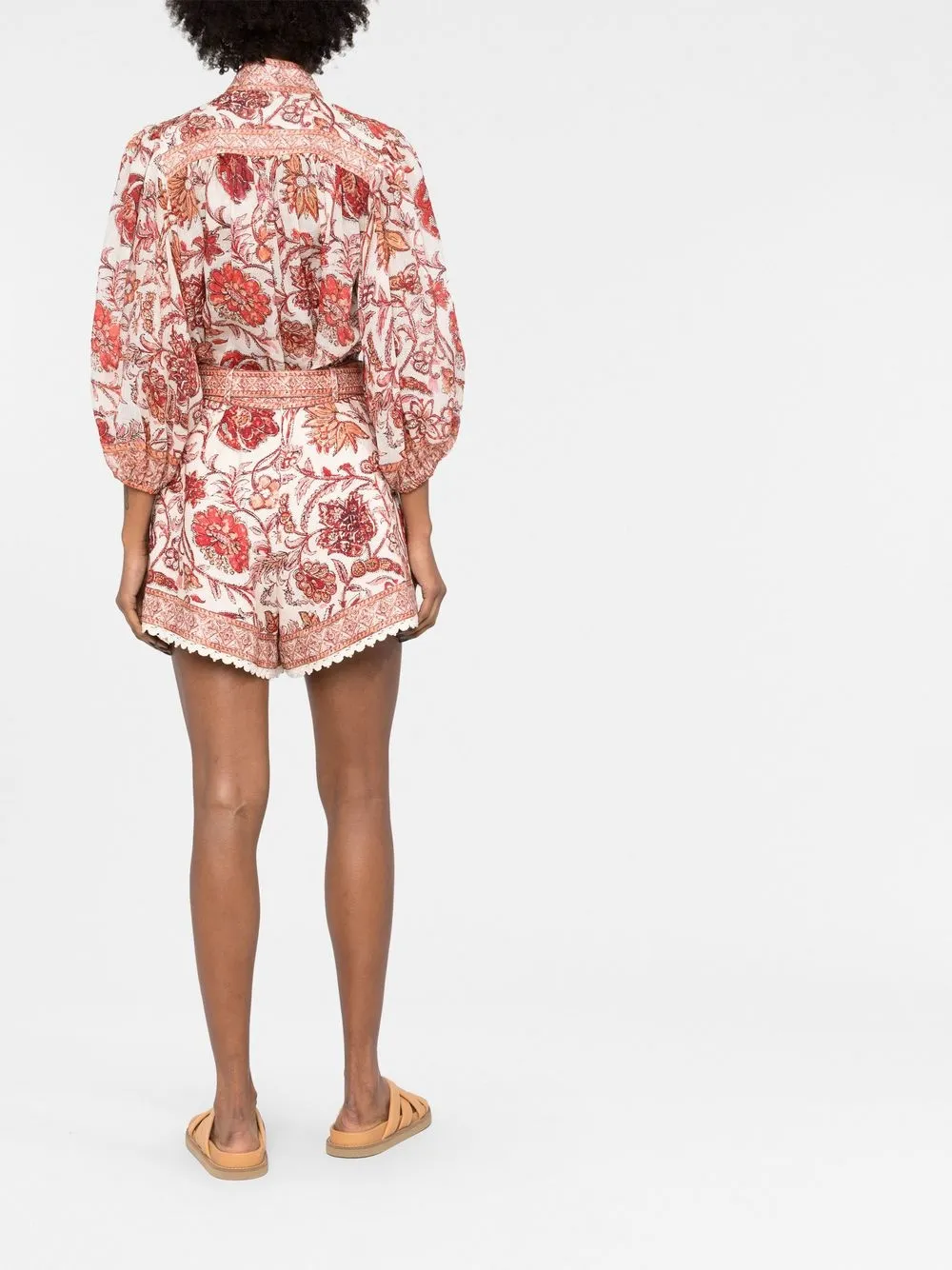 ZIMMERMANN Vitali Floral print Blouse Farfetch