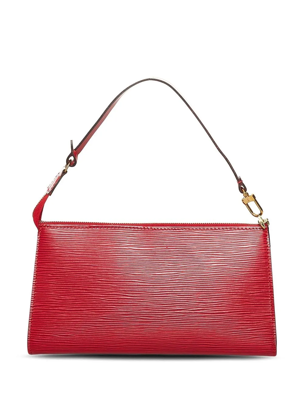 Pre-owned Louis Vuitton Pochette 单肩包(1996年典藏款) In Red