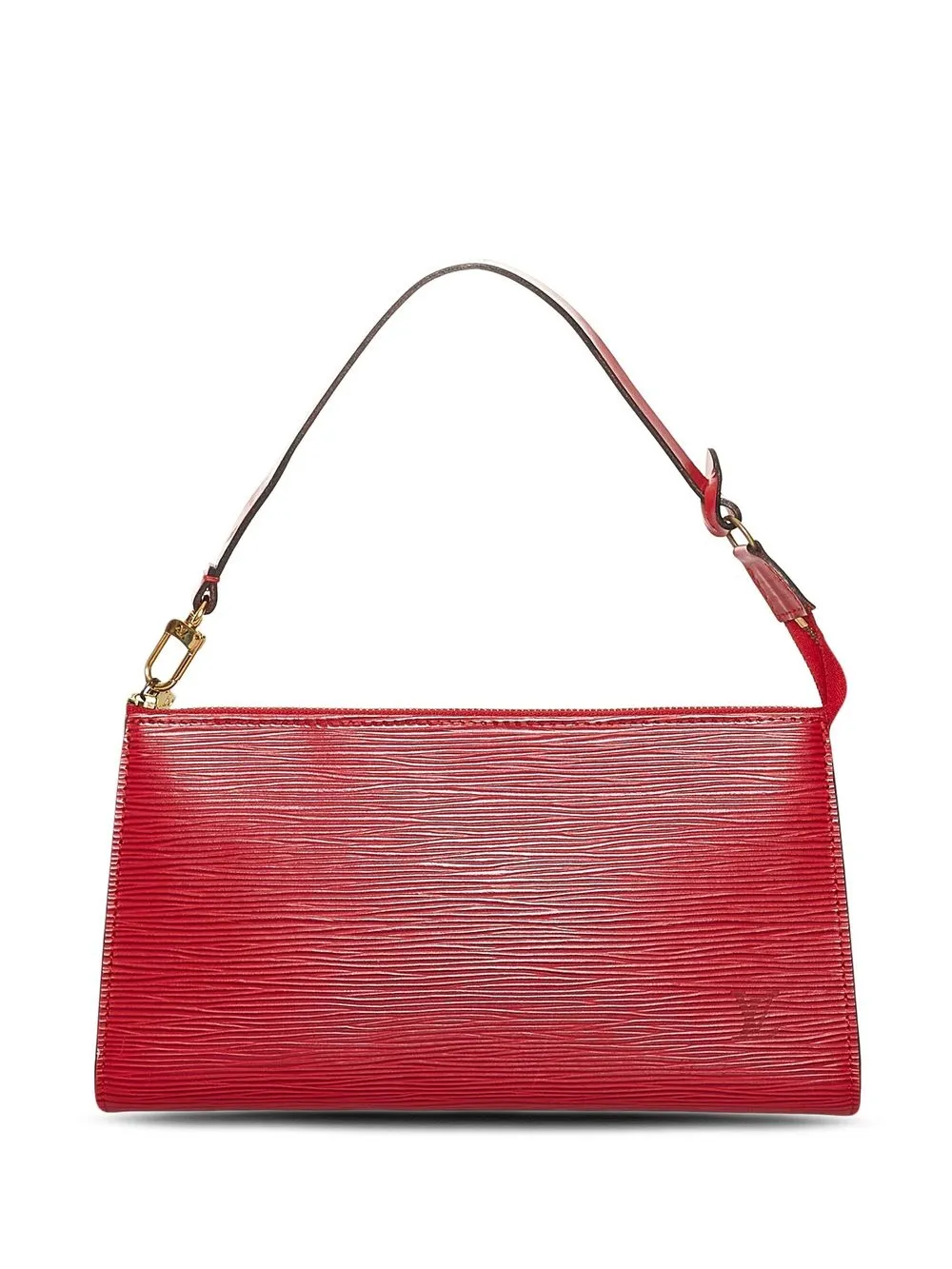 点击查看我们合作伙伴网站上更详细的图像 Pre-owned Louis Vuitton Pochette 单肩包(1996年典藏款) In Red