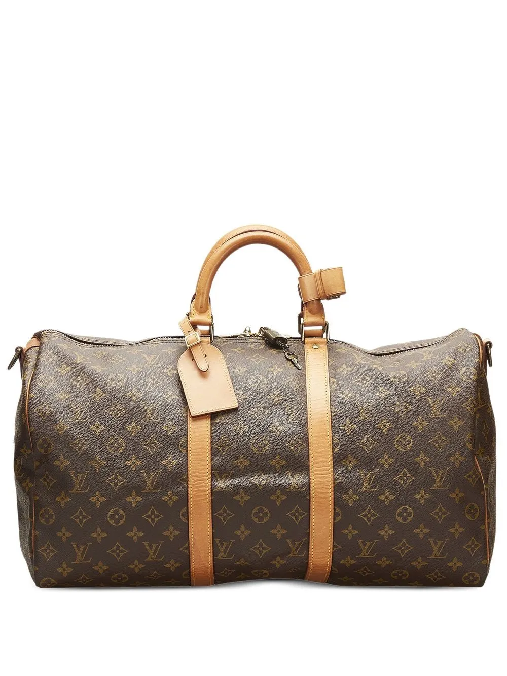 

Louis Vuitton 1990 pre-owned Keepall Bandouliere 50 travel bag - Brown