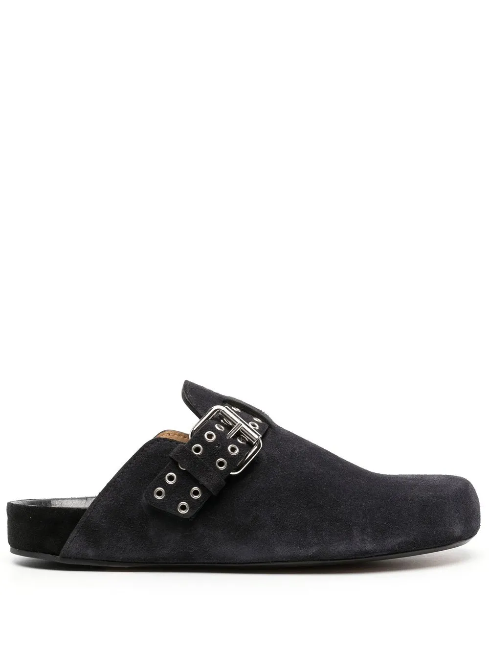 

Isabel Marant Mirvin side-buckle clogs - Black