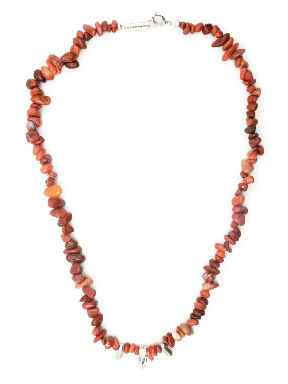 

Isabel Marant bead embellished necklace - Brown