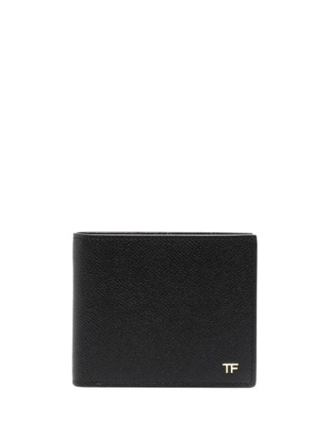 TOM FORD logo-plaque bi-fold wallet