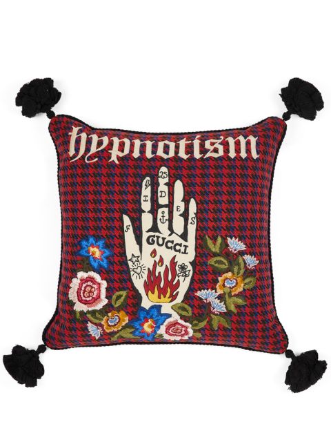 Gucci Hypnotism wool cushion