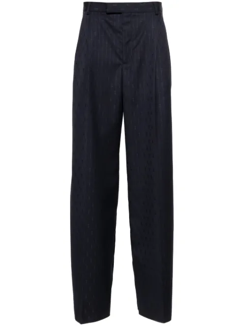 Gucci Horsebit mid-rise wide-leg trousers