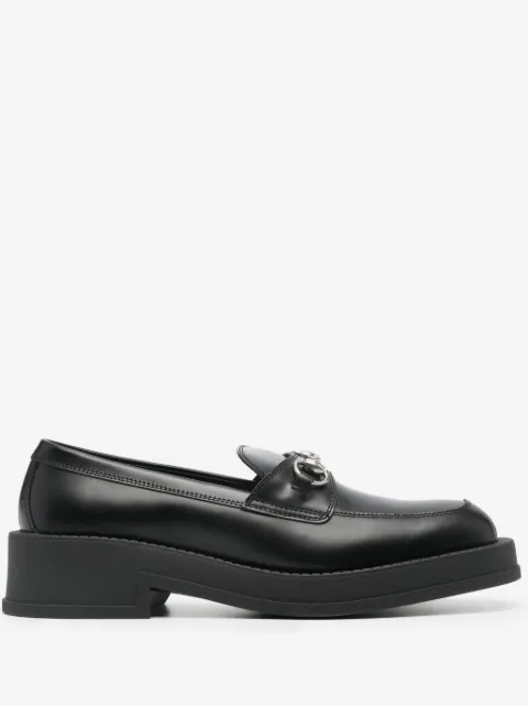 Gucci Horsebit square-toe loafers