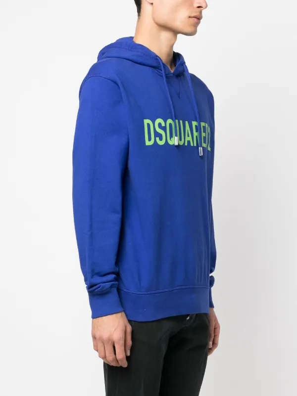 【送料&関税込】Dsquared2 Cotton Blend Hoodie With Logo Dsquared2 cotton blend hoodie for men s79gu0137d25007 White
