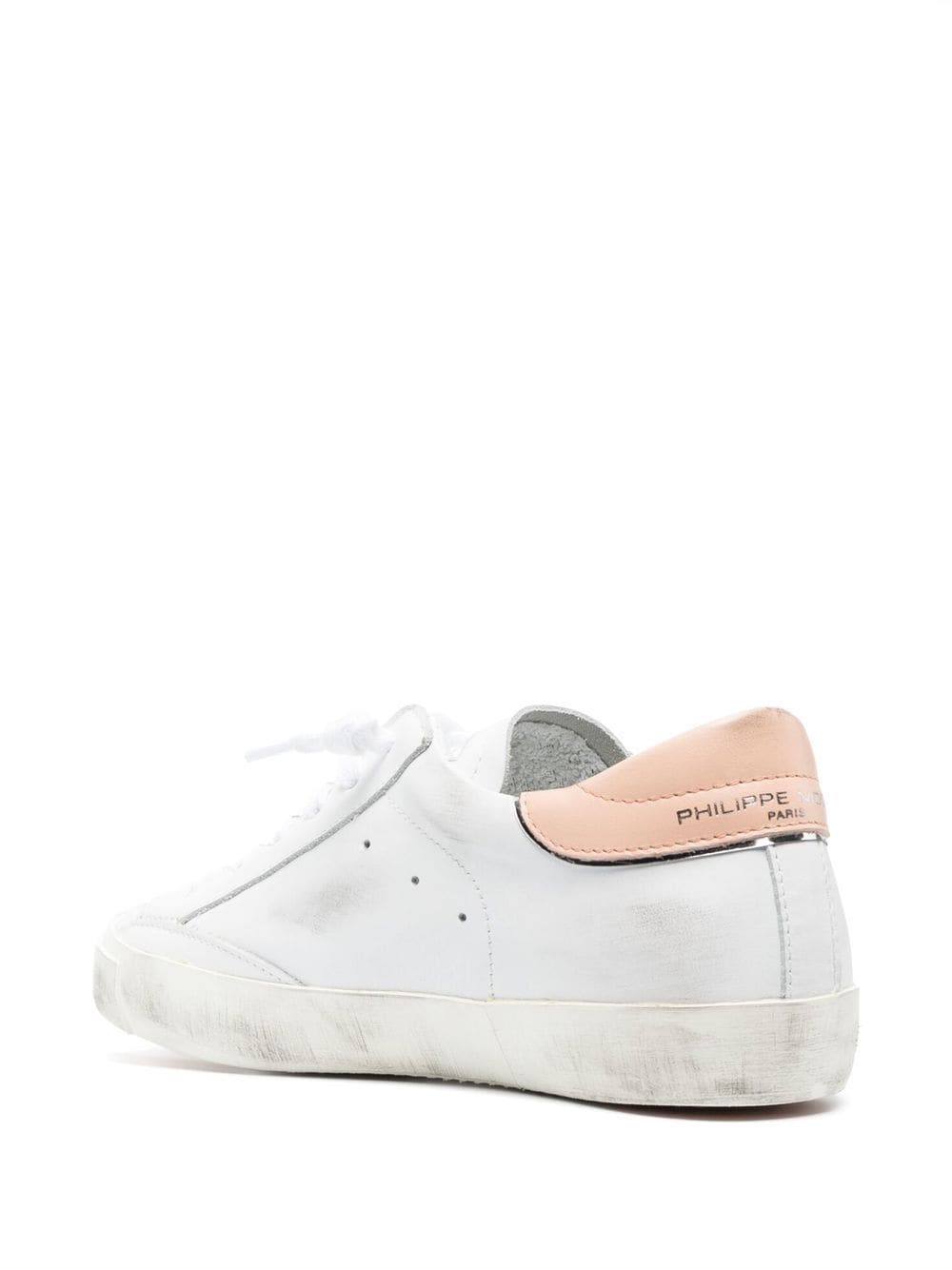 Shop Philippe Model Paris Paris Low-top Sneakers In 白色