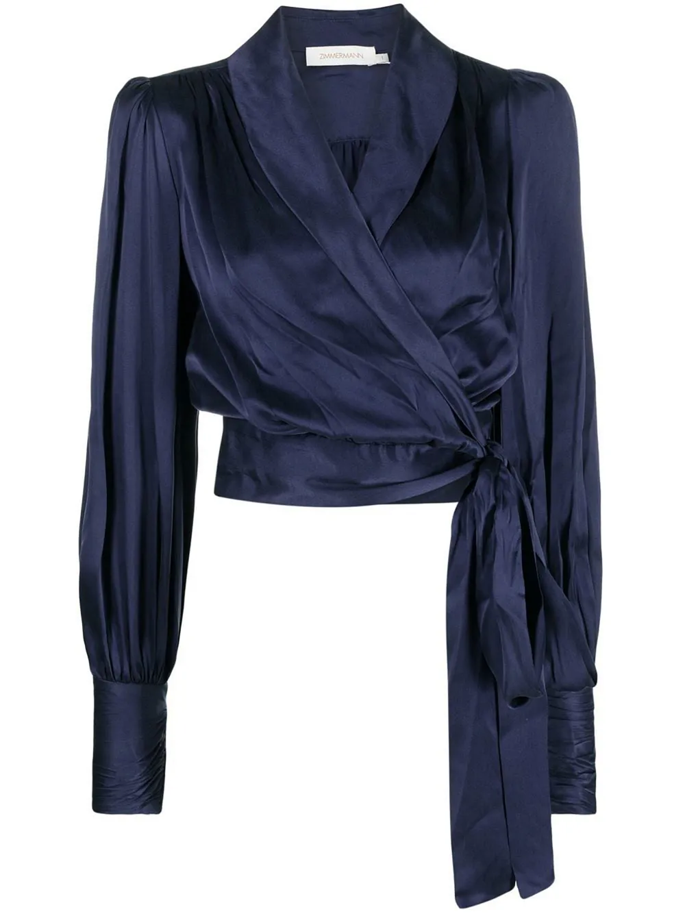 silk wrap blouse | ZIMMERMANN | Eraldo.com