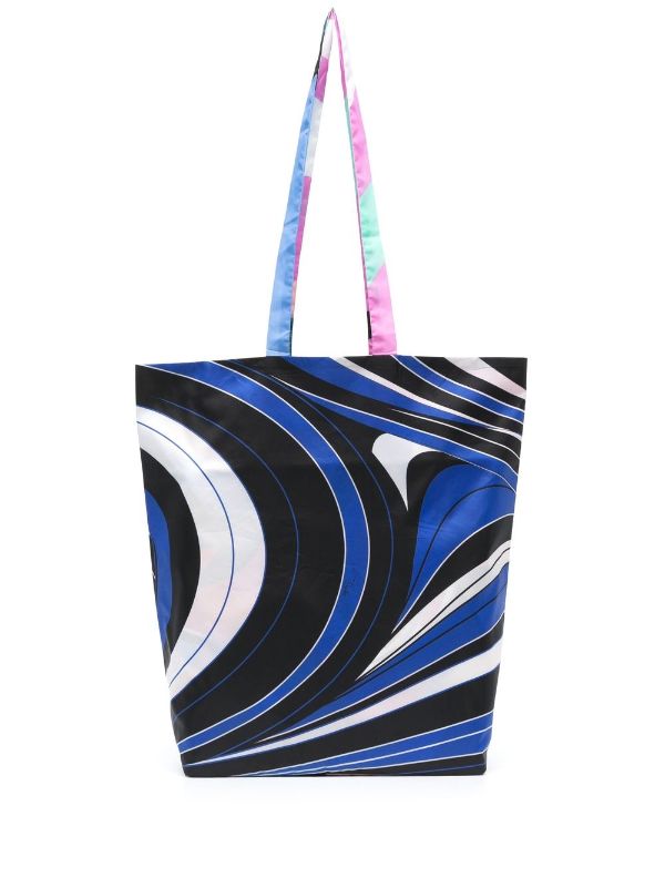 Emilio Pucci Women's Abstract Print Open Tote Bag