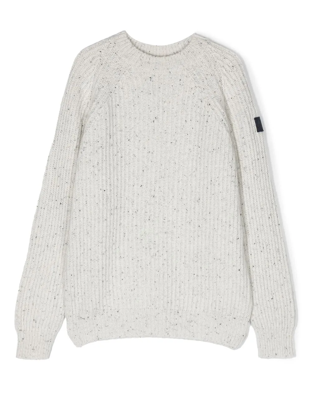 

North Sails Kids logo-patch crew neck jumper - Neutrals