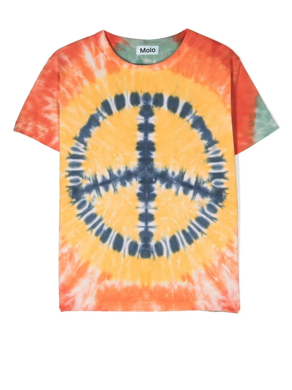 

Molo playera con estampado tie-dye - Naranja