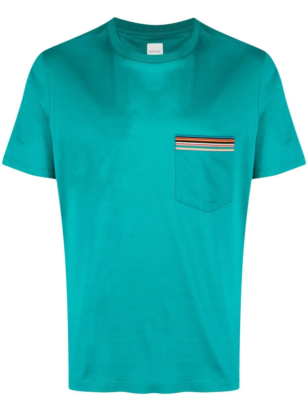 

Paul Smith playera tipo polo a rayas de manga corta - Azul