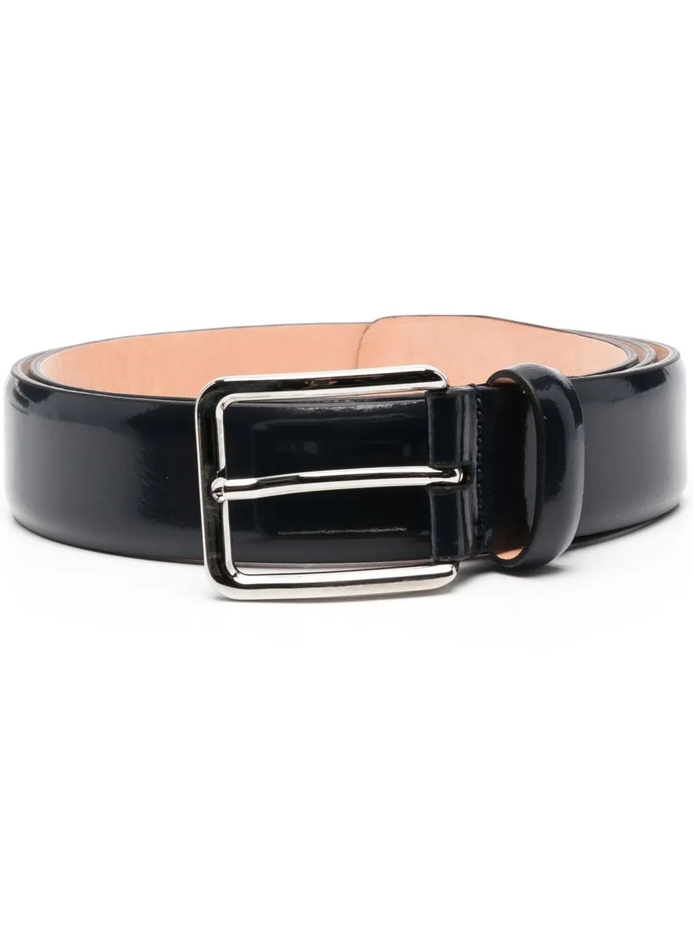 

D4.0 patent leather belt - Blue