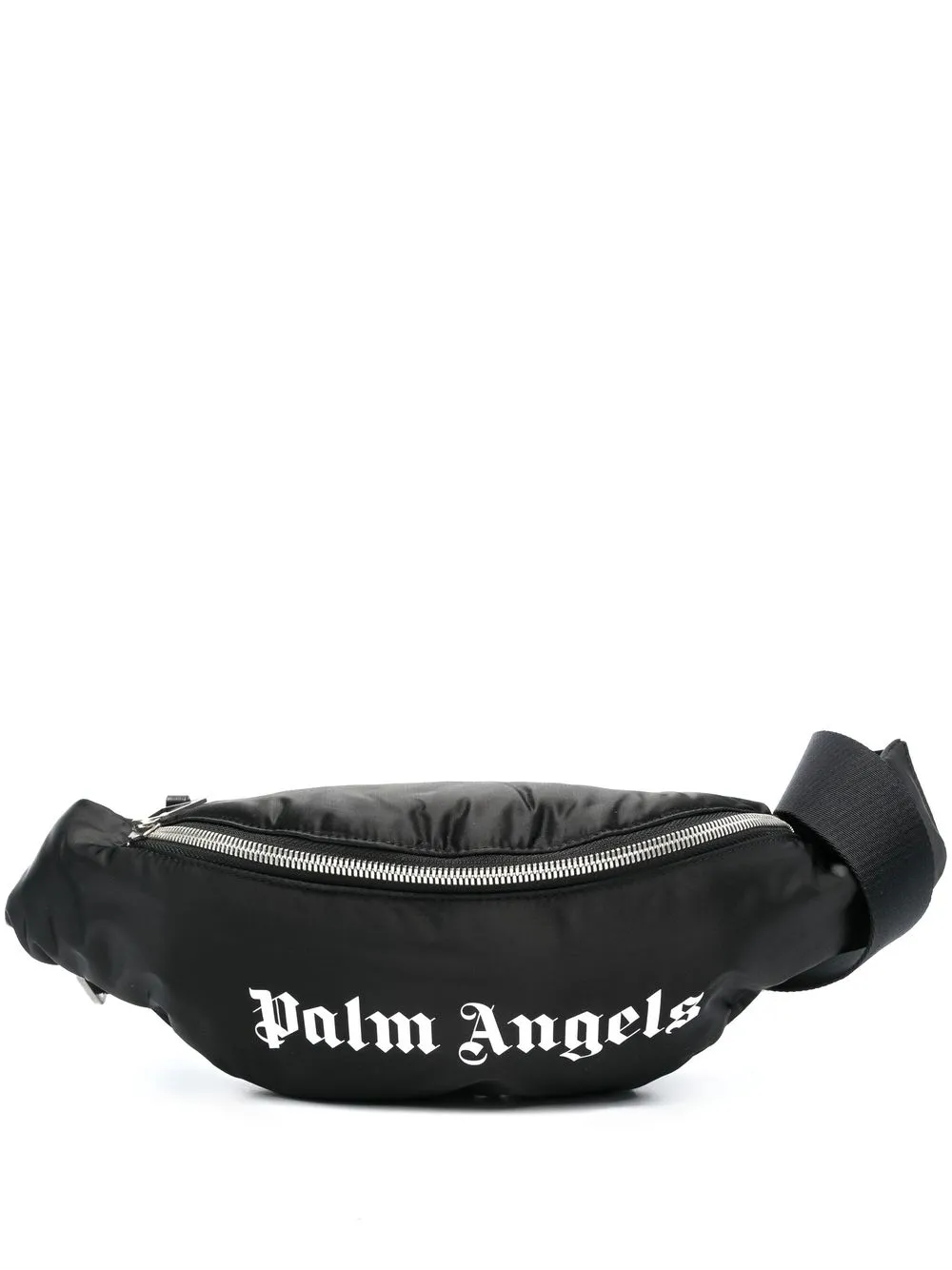 

Palm Angels logo-print belt bag - Black