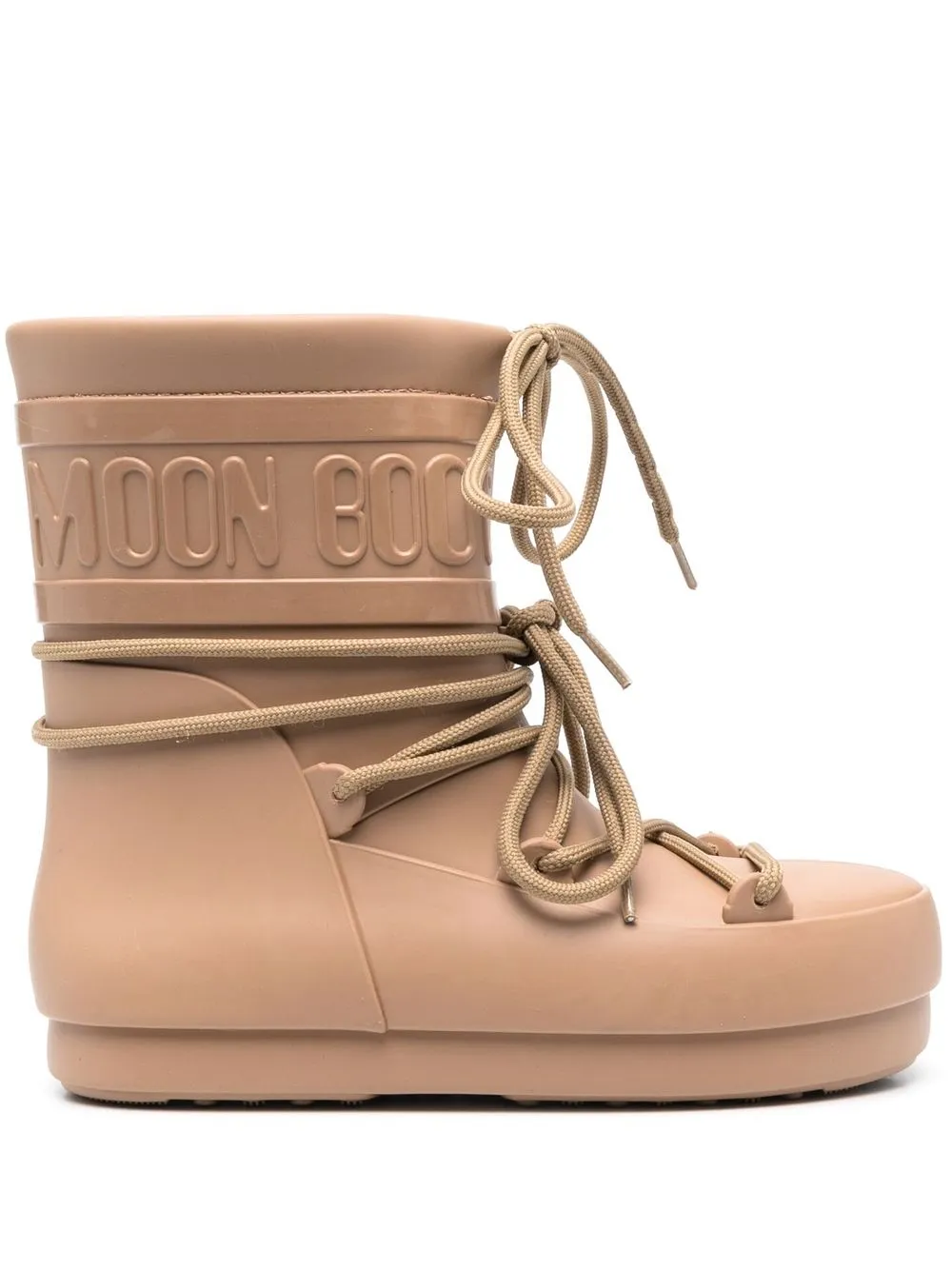 

Moon Boot chunky lace-up boots - Brown