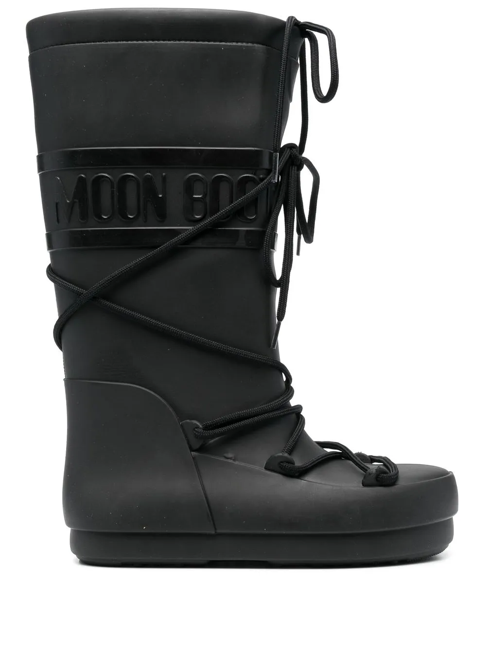 

Moon Boot chunky lace-up boots - Black