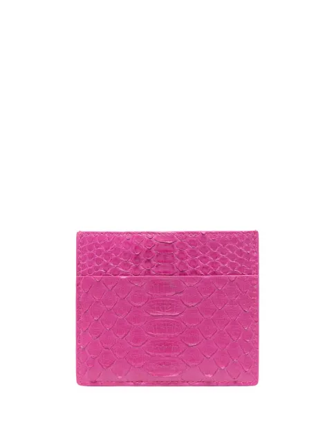 Rick Owens snakeskin card holder
