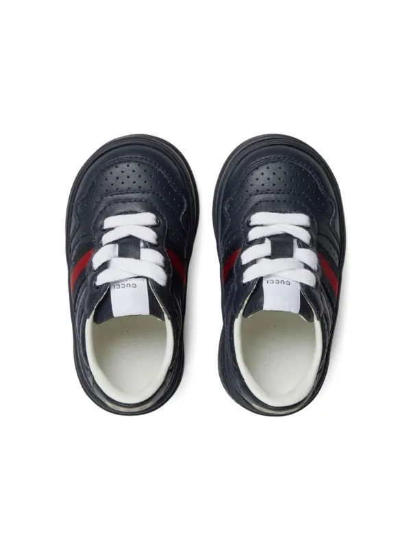 Gucci Kids Web Detail Chunky Sneakers - Farfetch