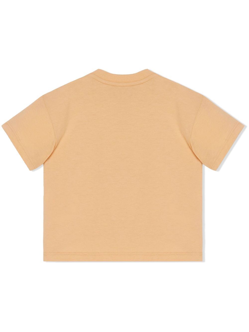 Gucci Kids T-shirt met grafische print - Beige