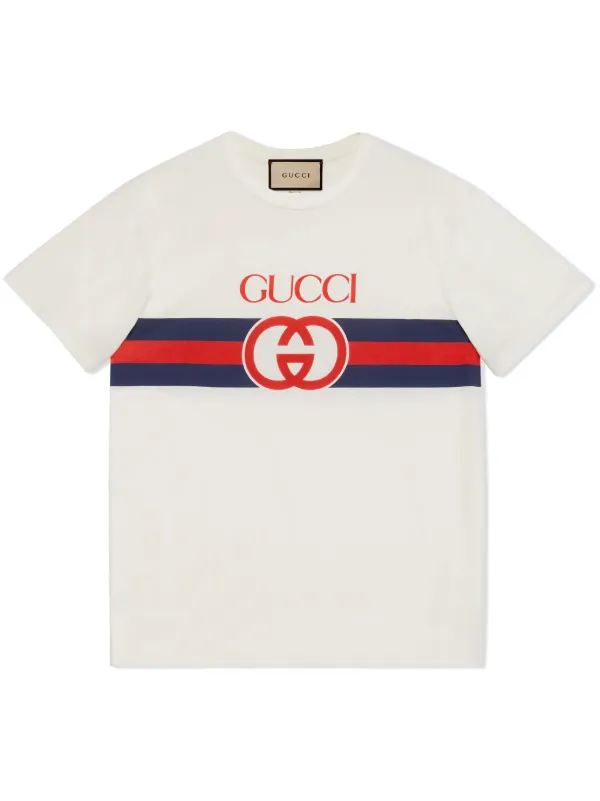 Gucci ロゴ Tシャツ - Farfetch