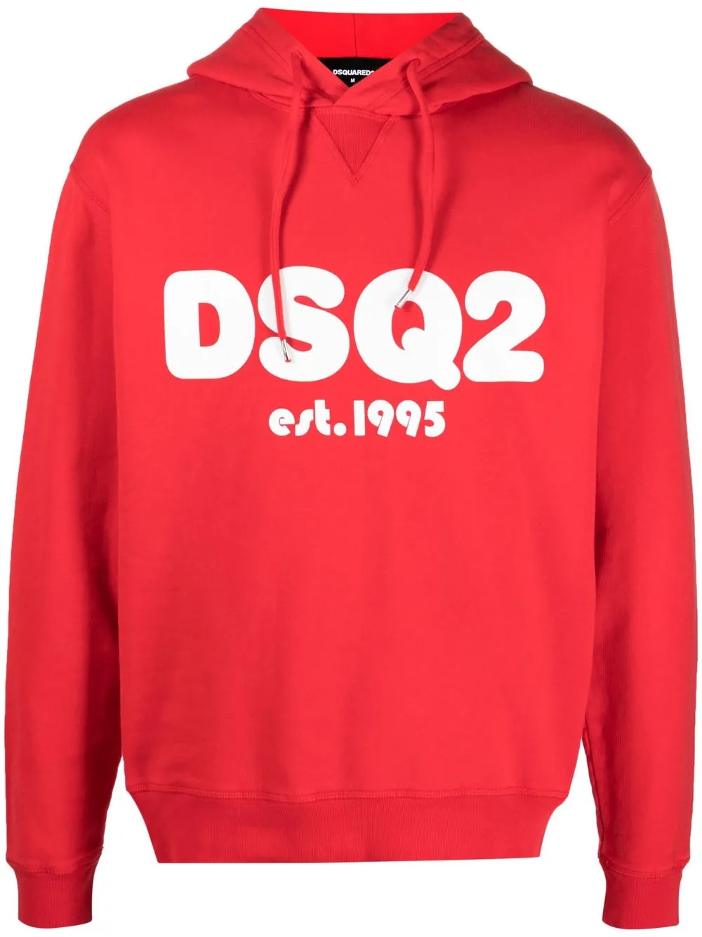 

Dsquared2 hoodie con logo estampado - Rojo