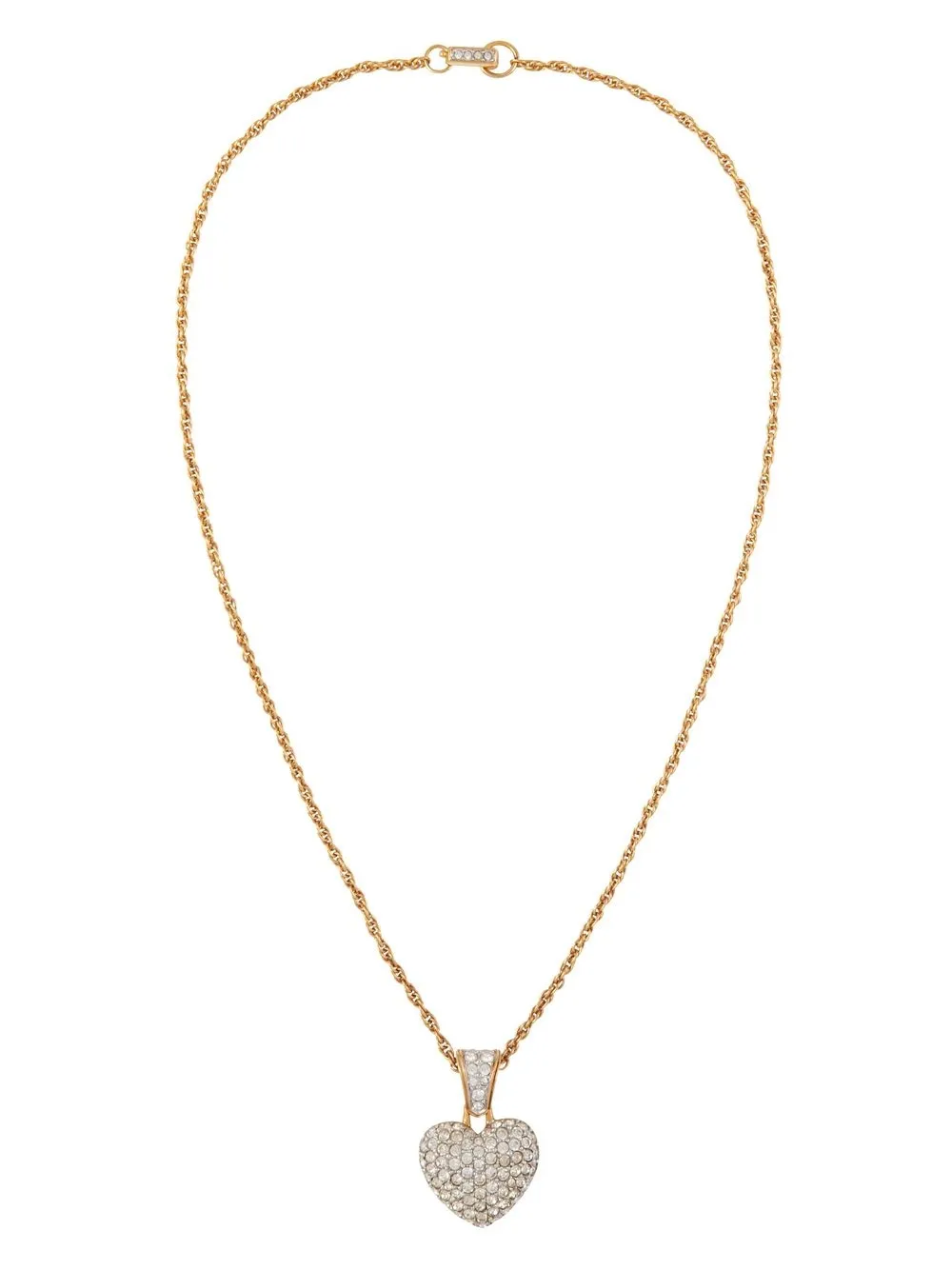 Swarovski 1960s 22kt vergulde halsketting - Goud