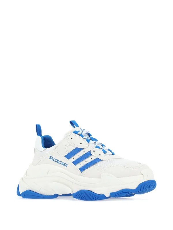 Balenciaga triple s 2. white blue deals