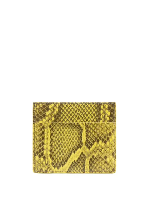 Rick Owens snakeskin card holder