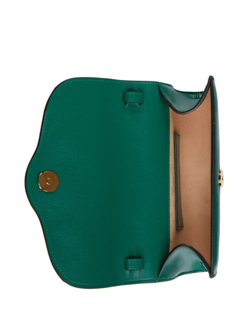 Shop Gucci Horsebit 1955 Mini Bag In Green