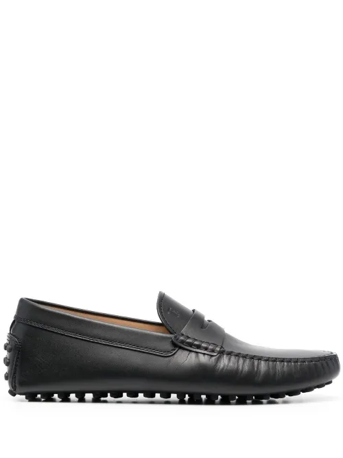 Mocassins en cuir à bout en amande - Tod's - Modalova
