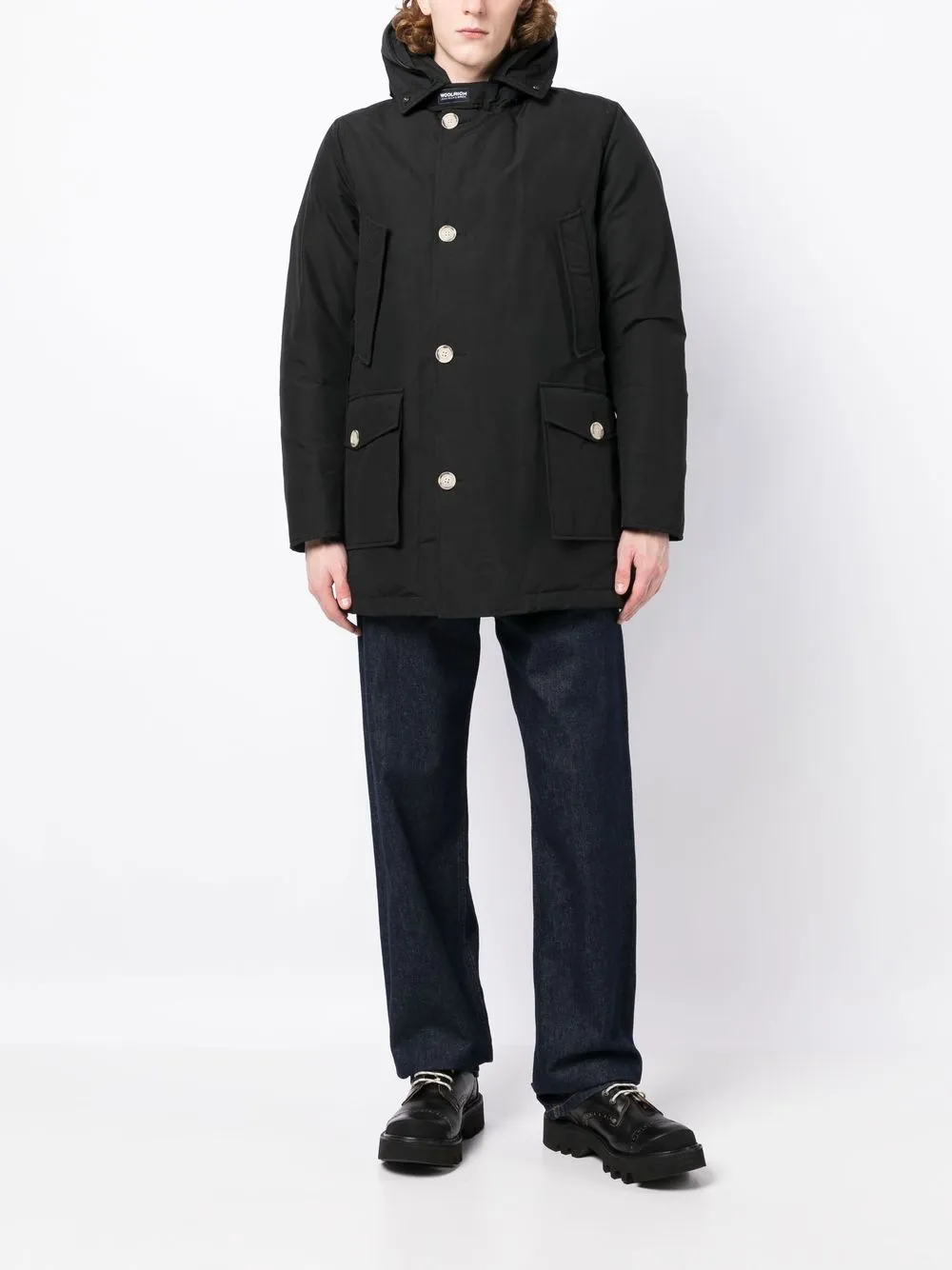 Woolrich Gewatteerd jack - Zwart
