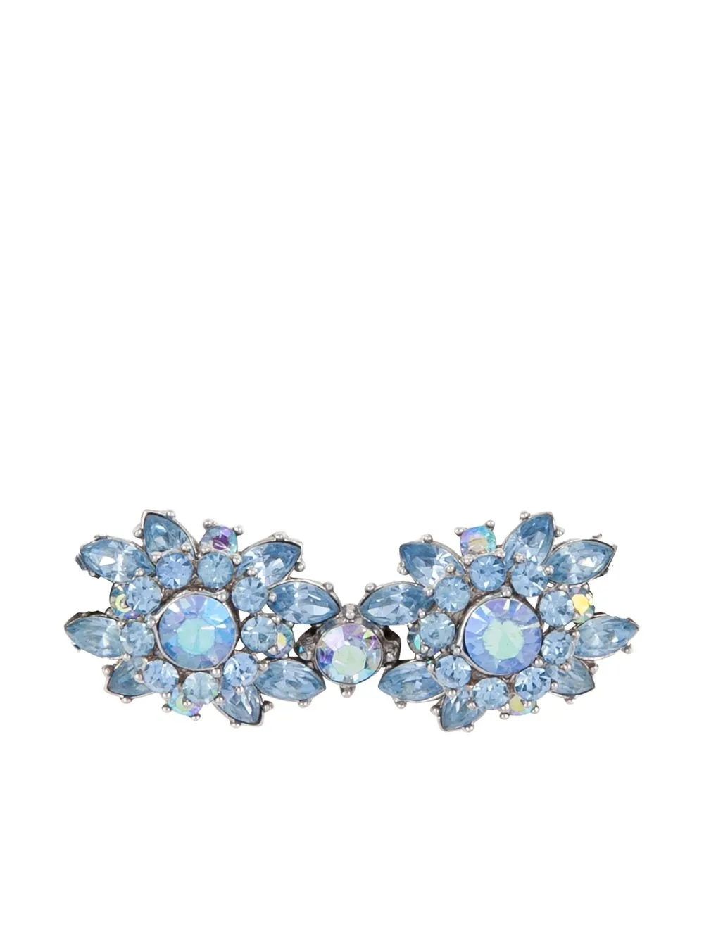 Susan Caplan Vintage 1950s armband verfraaid met kristallen - Zilver