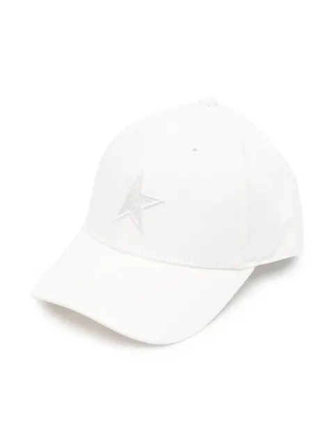 Golden Goose Kids gorra con estrellas bordadas
