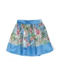 Patachou Sea Liberty Voile skirt - Blue