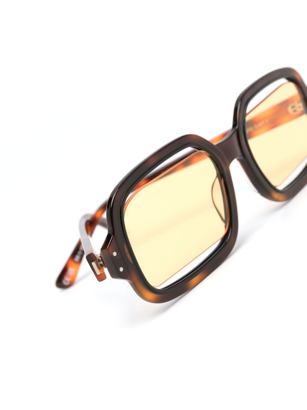 Shop Henrik Vibskov Olga Tortoise Sunglasses In Brown