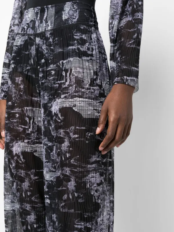 Henrik Vibskov Printed semi-sheer Leggings - Farfetch