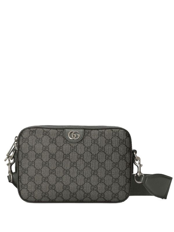 Gucci grey GG Supreme Ophidia Cross-Body Bag