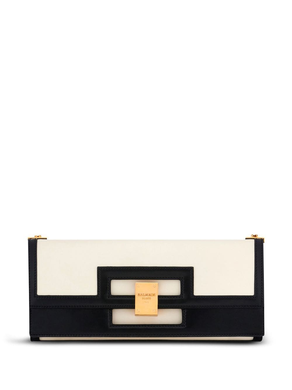 two-tone Heritage clutch bag