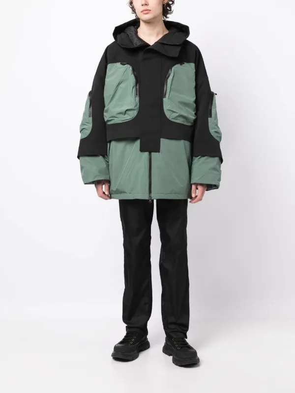 A.A. Spectrum zip-up Padded Down Jacket - Farfetch