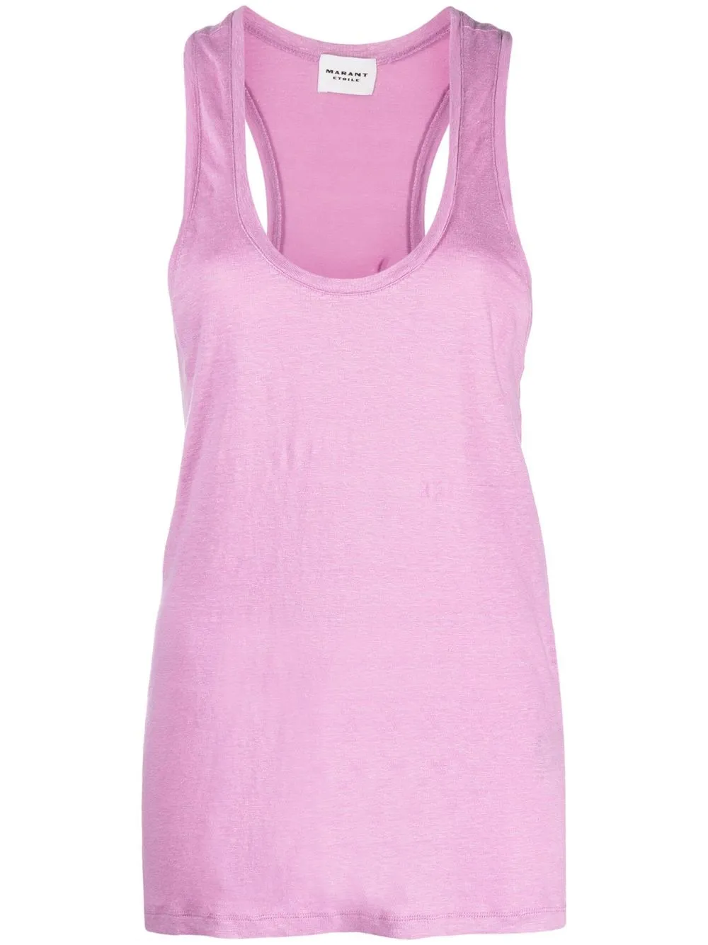 Isabel Marant Étoile scoop-neck racerback top - Purple