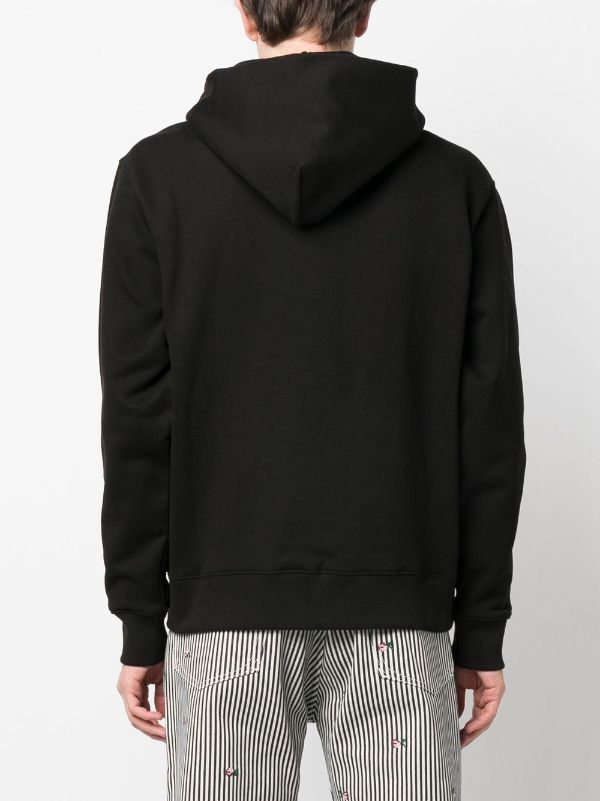 Kenzo black best sale zip up hoodie