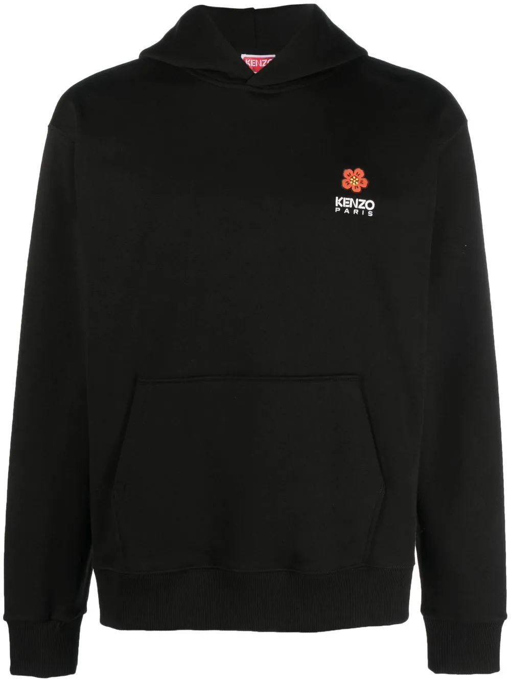 

Kenzo logo-patch cotton sweatshirt - Black